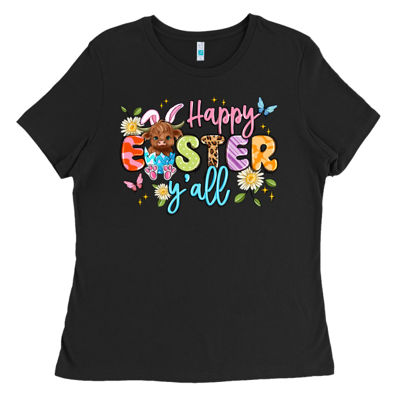 Happy Easter Yall Ladies Tee by Artiststas | Teevron