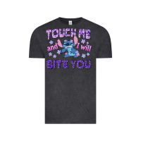 Vintage Black touch me and i will bite you Vintage Tee - texasbilliewilder