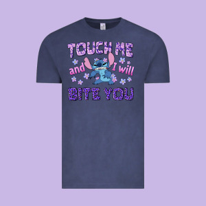 Touch Me And I Will Bite You Vintage Tee Designed By Texasbilliewilder