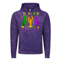 Cloud Purple I'm just here for the Crawfish Vintage Hoodie - HowdyJamesFarm
