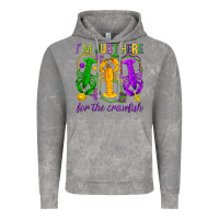 Cloud Rock I'm just here for the Crawfish Vintage Hoodie - HowdyJamesFarm