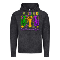 Vintage Black I'm just here for the Crawfish Vintage Hoodie - HowdyJamesFarm
