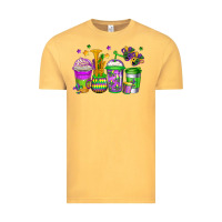 Vintage Mustard mardi gras coffee cups Vintage Tee - Jasminsmagicworld