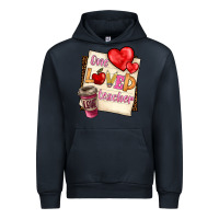 Navy one loved teacher Urban Hoodie - BarkalooDesign