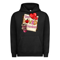 Pigment Black one loved teacher Urban Hoodie - BarkalooDesign