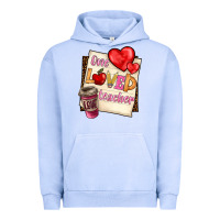 Pigment Grape Ice one loved teacher Urban Hoodie - BarkalooDesign