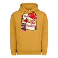 Pigment Peanut Butter one loved teacher Urban Hoodie - BarkalooDesign