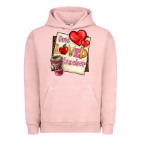 Pigment Salmon one loved teacher Urban Hoodie - BarkalooDesign
