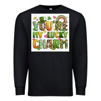 Black you're my lucky charm artiststas filigran Premium Sweatshirt - Artiststas