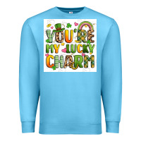 Ocean Blue you're my lucky charm artiststas filigran Premium Sweatshirt - Artiststas