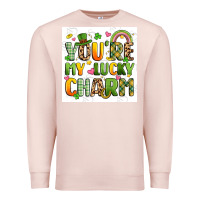 Pale Pink you're my lucky charm artiststas filigran Premium Sweatshirt - Artiststas
