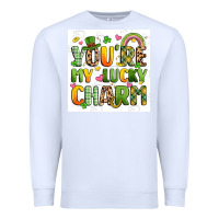 White you're my lucky charm artiststas filigran Premium Sweatshirt - Artiststas