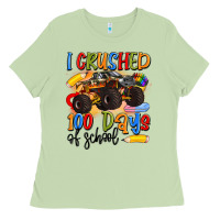 Matcha i crushed 100 days of school Ladies Tee - Artiststas