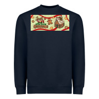 Navy just a girl who loves christmas Heavyweight Sweatshirt - BundleAndBundleShop