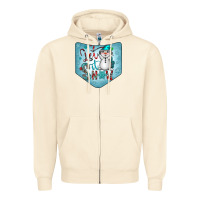 Sandshell Christmas Pocket Zipper Hoodie - CowhideDigitalArt