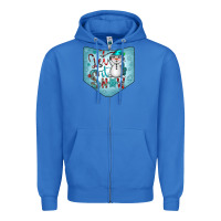 True Royal Christmas Pocket Zipper Hoodie - CowhideDigitalArt