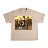 French Oak Rodeo Cowboy bullfighter western 20oz skinny Urban Heavy Tee - HowdyJamesFarm