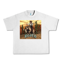 Lunar Rock Rodeo Cowboy bullfighter western 20oz skinny Urban Heavy Tee - HowdyJamesFarm