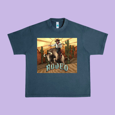 Rodeo Cowboy Bullfighter Western 20oz Skinny Urban Heavy Tee Designed By Howdyjamesfarm