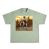 Oil Green Rodeo Cowboy bullfighter western 20oz skinny Urban Heavy Tee - HowdyJamesFarm