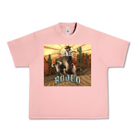Salmon Rodeo Cowboy bullfighter western 20oz skinny Urban Heavy Tee - HowdyJamesFarm