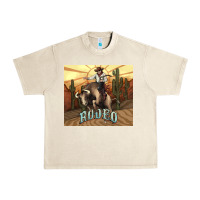 Sandshell Rodeo Cowboy bullfighter western 20oz skinny Urban Heavy Tee - HowdyJamesFarm
