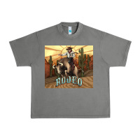Tornado Rodeo Cowboy bullfighter western 20oz skinny Urban Heavy Tee - HowdyJamesFarm