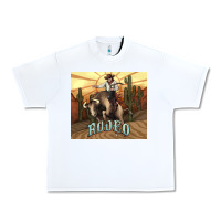 White Rodeo Cowboy bullfighter western 20oz skinny Urban Heavy Tee - HowdyJamesFarm