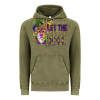 Vintage Olive Let the good times roll with gnome Vintage Hoodie - HowdyJamesFarm