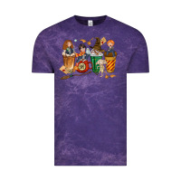 Cloud Purple wizards coffee cups Vintage Tee - texasbilliewilder