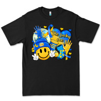 Black retro disco ball the lucky few smile face Premium Tee - Artiststas