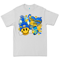 Dove Grey retro disco ball the lucky few smile face Premium Tee - Artiststas