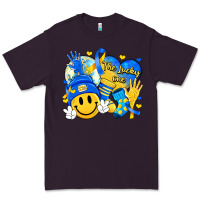 Plum retro disco ball the lucky few smile face Premium Tee - Artiststas