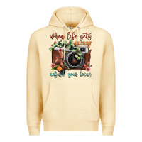 When Life Gets Blurry Adjust Your Focus Vintage Camera Premium Hoodie | Teevron