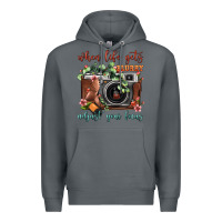 Rock When Life Gets Blurry Adjust Your Focus Vintage Camera Premium Hoodie - FaDigitalArtStudio