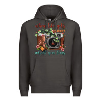 Smoke When Life Gets Blurry Adjust Your Focus Vintage Camera Premium Hoodie - FaDigitalArtStudio