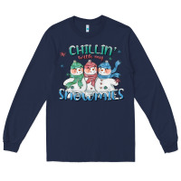 Chillin With My Snowmies Long Sleeve Tee | Teevron