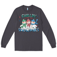 Smoke chillin with my snowmies Long Sleeve Tee - CowGirlArtShop