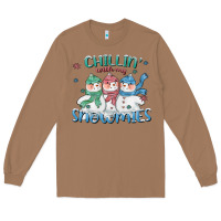 Toasted Coconut chillin with my snowmies Long Sleeve Tee - CowGirlArtShop
