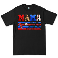 Black baseball mama Premium Tee - Artiststas