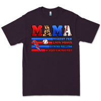 Plum baseball mama Premium Tee - Artiststas