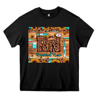 Black rn registered nurse Heavy Core Tee - JahusDesignShop