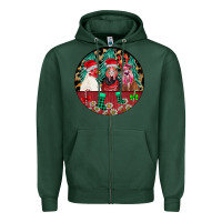 Sports Green Chickens Zipper Hoodie - CowhideDigitalArt
