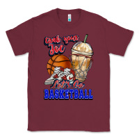Burgundy Grab your joe let's go Basketball Classic Tee - NancyCooperArtShop