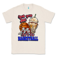 Natural Grab your joe let's go Basketball Classic Tee - NancyCooperArtShop