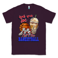 Plum Grab your joe let's go Basketball Classic Tee - NancyCooperArtShop
