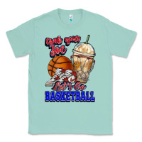 Seafoam Grab your joe let's go Basketball Classic Tee - NancyCooperArtShop
