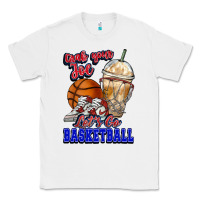 White Grab your joe let's go Basketball Classic Tee - NancyCooperArtShop