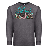 Charcoal Heather show mom pigs Premium Sweatshirt - Artiststas
