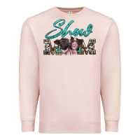 Pale Pink show mom pigs Premium Sweatshirt - Artiststas